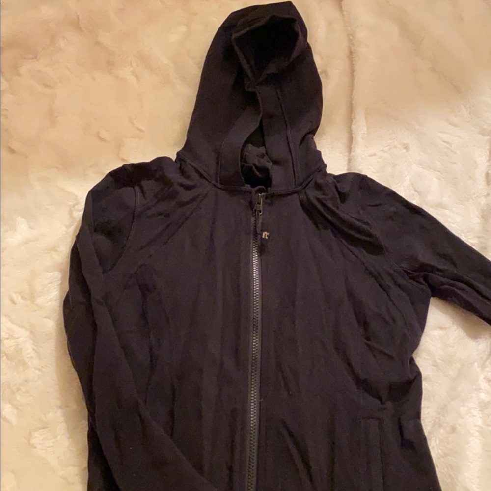 Black zip up